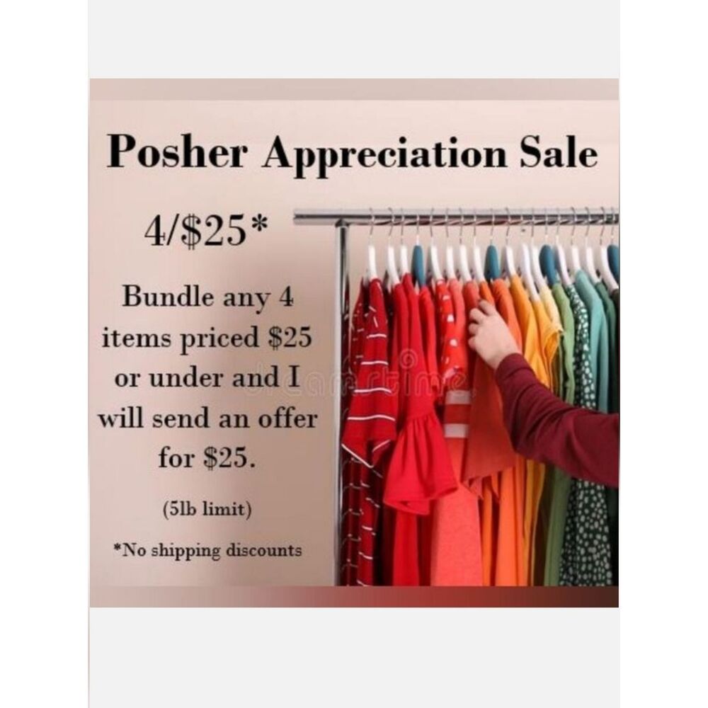 Posher Appreciation Sale